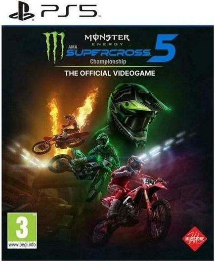 Monster Energy Supercross - The Official Videogame 5 - PS5 Game