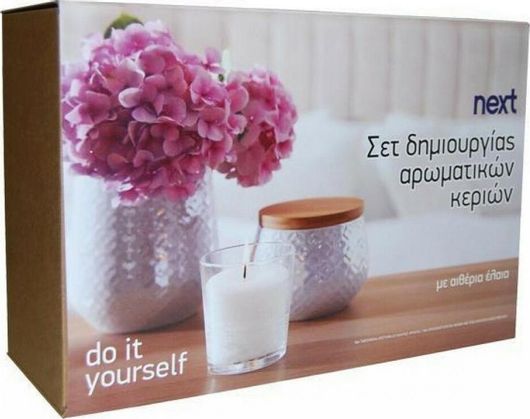 Σετ Δημιουργίας Αρωματικών Κεριών Next Candle Art με Αιθέρια Έλαια