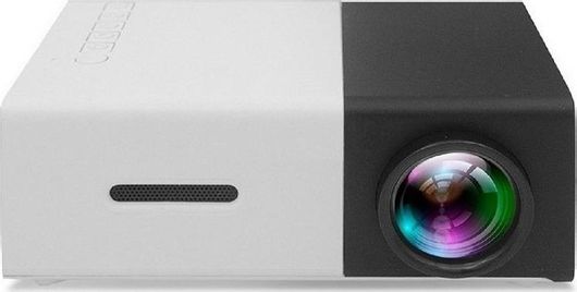 Projector YG-300 Mini Λάμπας LED Μαύρο