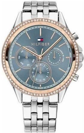 Γυναικείο Ρολόι Tommy Hilfiger Ari με Μεταλλικό Μπρασελέ Ασημί