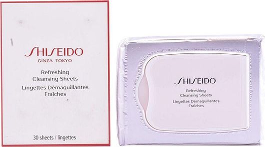 Μαντηλάκια Καθαρισμού Προσώπου Shiseido Refreshing Cleansing Sheets 30τμχ