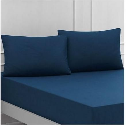 Μαξιλαροθήκες Beauty Home 1999 Σετ 2τμχ 52x73cm Μπλε