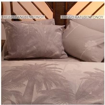 Μαξιλαροθήκες Melinen Purge Σετ 50x70cm Γκρι 