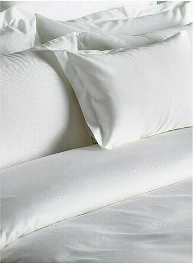 Μαξιλαροθήκες Vesta Home Πέρσα Σετ 2τμχ Oxford 55x75cm 3 Λευκό