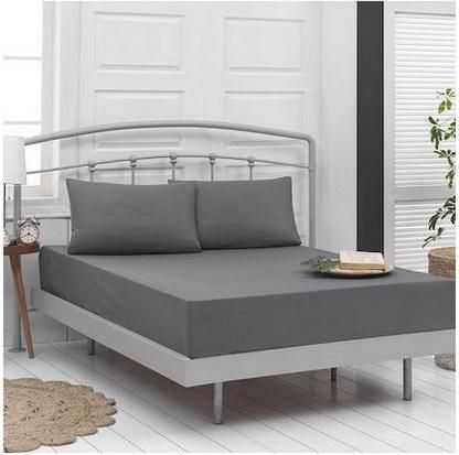 Μαξιλαροθήκες Beauty Home 1999 Σετ 2τμχ 52x73cm Ανθρακί