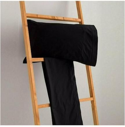 Μαξιλαροθήκες Vesta Home Synthesis Σετ 2τμχ με Φάσα 50x75cm 520 Μαύρο