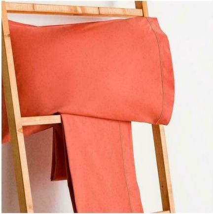 Μαξιλαροθήκες Vesta Home Synthesis Σετ 2τμχ με Φάσα 50x75cm 509 Πορτοκαλί