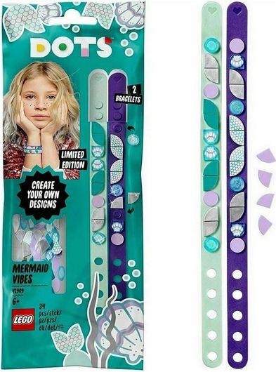 Lego Dots: Mermaid Vibes Bracelets Set Jewellery για 6+ Ετών