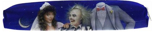 Σχολική Κασετίνα Βαρελάκι Sd Toys Beetlejuice Poster Μονή Γεμάτη Μπλε