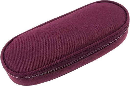 Κασετίνα Οβάλ Polo Box Μπορντό