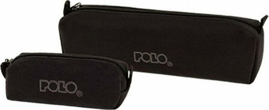 Polo Original 600D Κασετίνα Βαρελάκι με 1 Θήκη Μαύρο 1τμχ