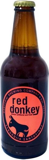 Μπύρα Santorini Brewing Company Red Donkey Φιάλη Ale 330ml