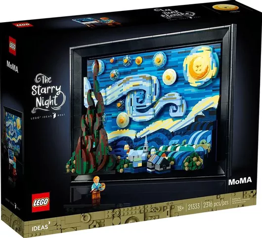 Lego Ideas: Vincent Van Gogh - The Starry Night για 18+ Ετών #21333