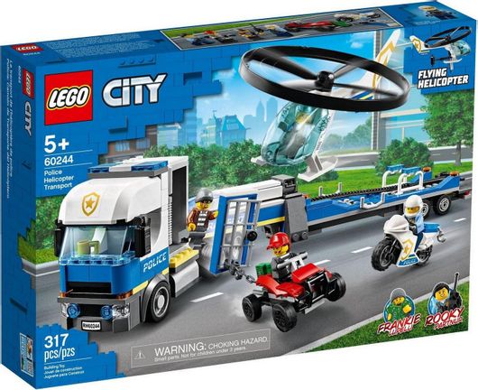 Lego City: Police Helicopter Transport για 5+ Ετών