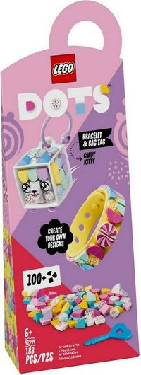 Lego Dots: Candy Kitty Bracelet & Bag Tag για 6+ Ετών