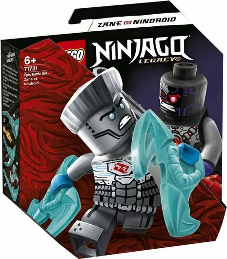 Lego Ninjago: Legacy Epic Battle Set Zane Vs Nindroid για 6+ Ετών