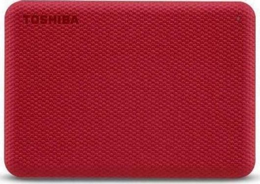 Εξωτερικός Σκληρός Δίσκος Toshiba Canvio Advance 2020 USB 3.2 HDD 1TB 2.5" Κόκκινο
