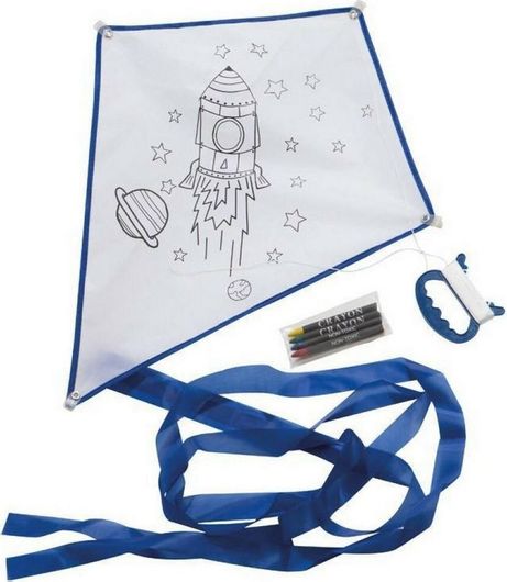 Ζωγραφική Χαρταετός Λευκός για Ζωγραφική με Κηρομπογιές