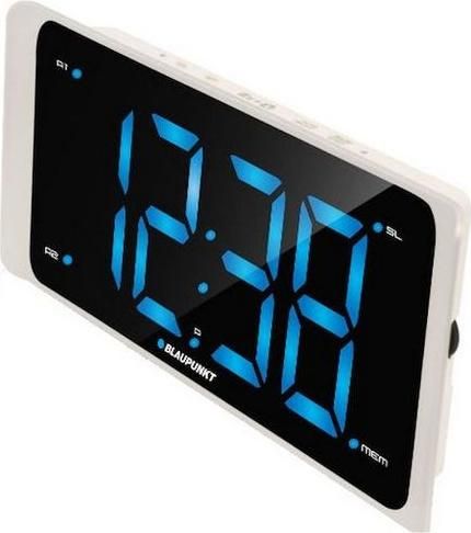 Ρολόι Επιτραπέζιο Blaupunkt CRP16WH Ψηφιακό με Ξυπνητήρι