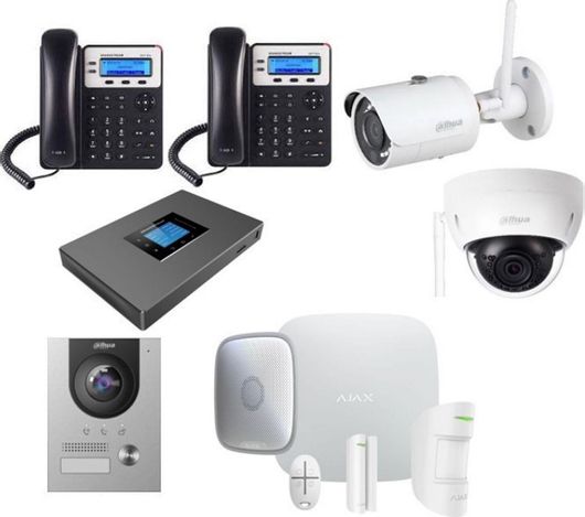 Ολοκληρωμένα Συστήματα CCTV Ec-Full Pack Επαγγελματικού Χώρου