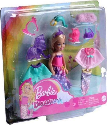 Κούκλα Barbie Mattel Dreamtopia Chelsea για 3+ Ετών