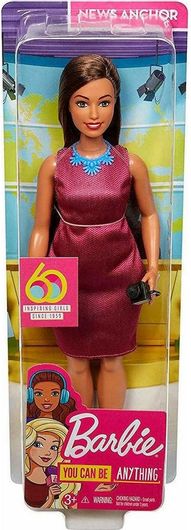 Κούκλα Barbie Mattel Συλλεκτική News Anchor για 3+ Ετών