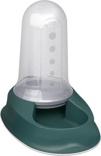 Ταΐστρα / Ποτίστρα Σκύλων Stefanplast Chic για Σκύλο 3.5lt Πράσινο