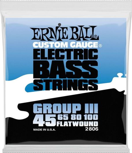 Χορδές Ernie Ball 45-100 για Μπάσο Stainless Steel 4τμχ