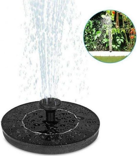 Συντριβάνι Ηλιακό με 5 Σχέδια Ψεκασμού Αδιάβροχο