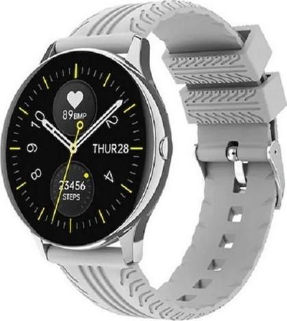 Smartwatch S8 1.3" Silicone Strap Grey