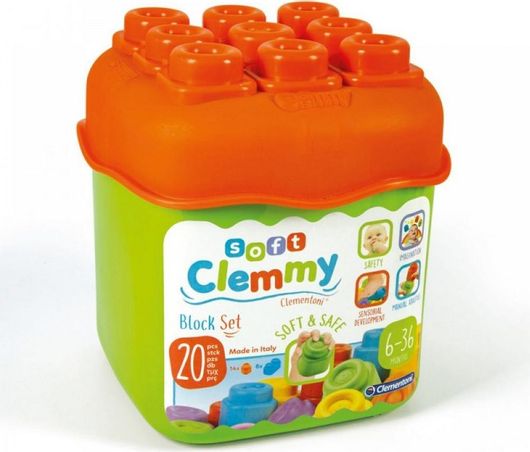 Τουβλάκια Baby Clementoni Baby Clemmy 20τμχ