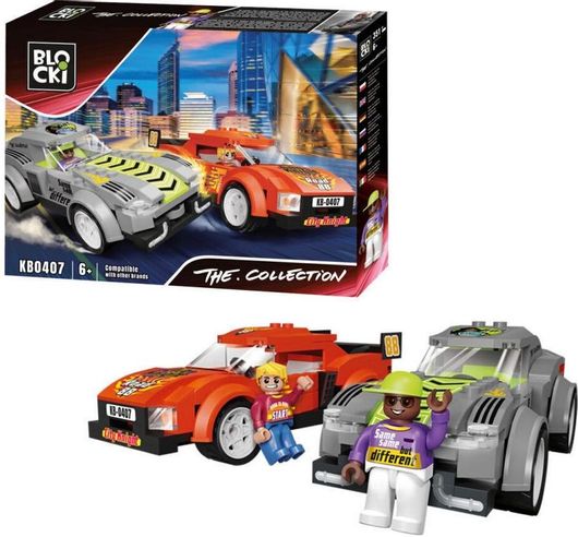 Τουβλάκια Blocki  City Racing για 6+ Ετών 351τμχ