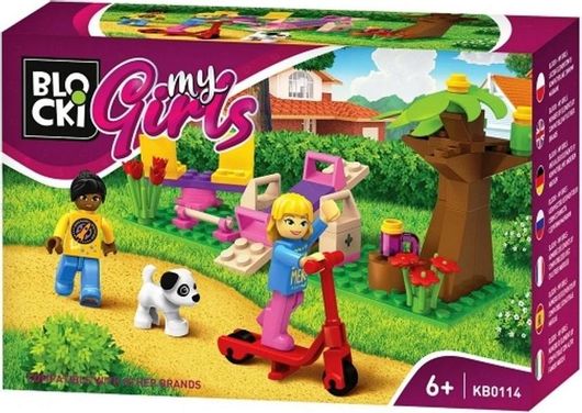 Τουβλάκια Blocki MyGirls: A walk In The Park 81τμχ
