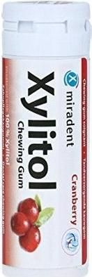 Οδοντότσιχλα Miradent Xylitol Cranberry 30τμχ