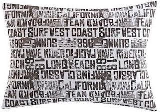 Μαξιλαροθήκες Kentia Sharky A Σετ 2τμχ 50x70εκ. Γκρι