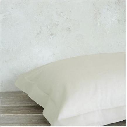 Μαξιλαροθήκη Nima Superior Oxford 52x72εκ. Linen Σετ 2τμχ Μπεζ