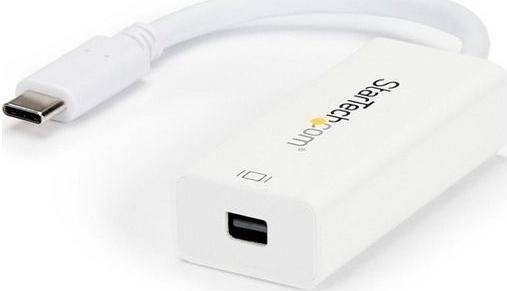 StarTech Μετατροπέας USB-C male σε mini DisplayPort female Λευκό CDP2MDP