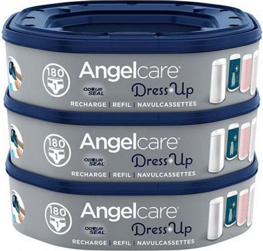 AngelCare Ανταλλακτικές Σακούλες Κάδων για Πάνες Dress Up 3τμχ