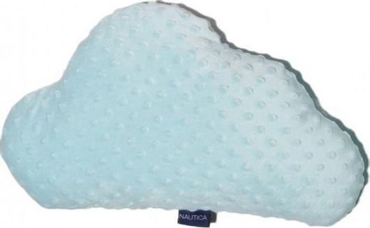 Βρεφικό Διακοσμητικό Μαξιλάρι Κούνιας Nautica Σύννεφο Γαλάζιο 26x45cm