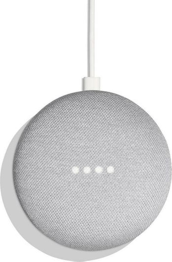 Smart Hub Google Nest Mini 2nd Gen Chalk με Ηχείο Συμβατό με Google Home
