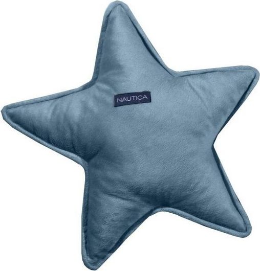 Βρεφικό Διακοσμητικό Μαξιλάρι Κούνιας Nautica "Αστέρι" Μπλε 37x37cm
