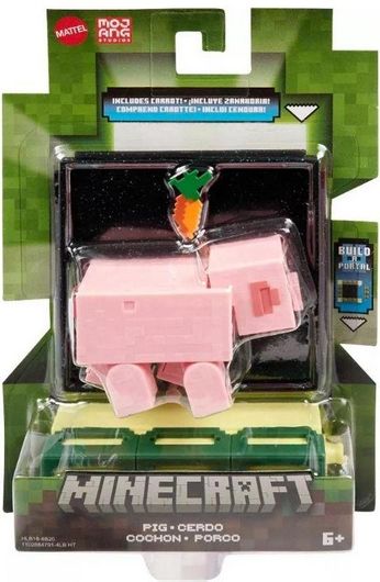 Action Figure Mattel Minecraft Pig 8 για 6+ Ετών