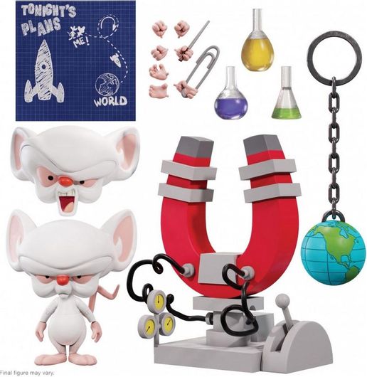 Action Figure Super7 Animaniacs Ultimates Brain 18 cm για 15+ Ετών