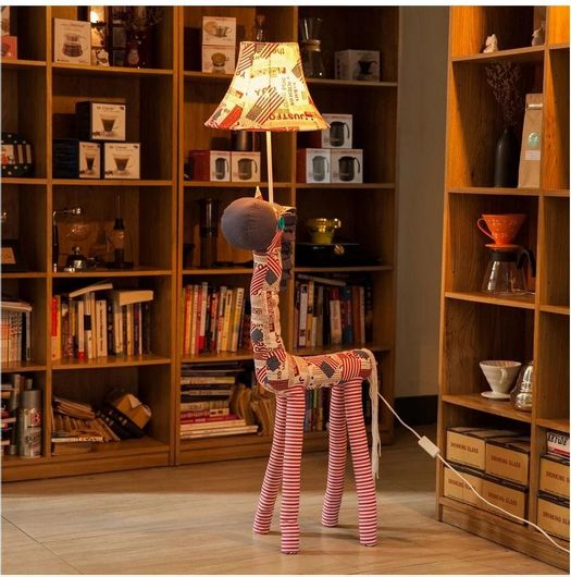 Επιτραπέζιο Παιδικό Φωτιστικό Διακοσμητικό Άλογο Μπεζ 27x21x19cm