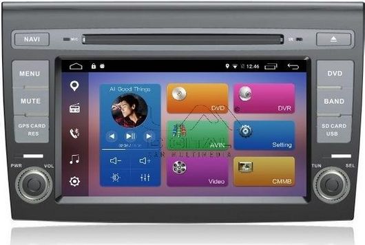 Ηχοσύστημα Αυτοκινήτου LM Digital για Fiat Bravo 2007+ Bluetooth / USB / WiFi / GPS Z4250