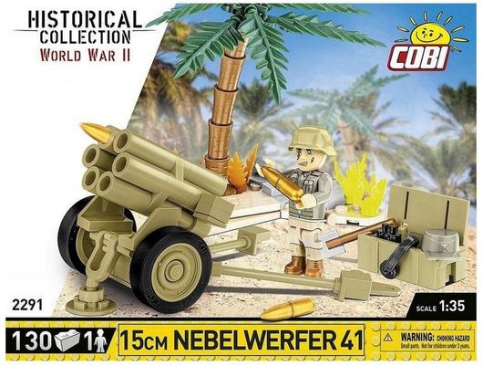 Τουβλάκια Cobi 2291 Historical Collection 15 cm Nebelwerfer 41 130τμχ για 6+ Ετών
