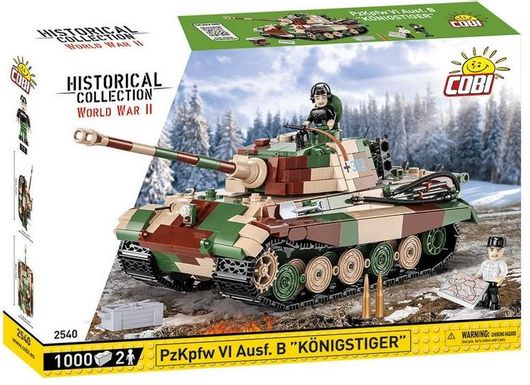 Τουβλάκια Cobi 2540 Historical Collection Panzerkampfwagen VI Ausf. B Konigstiger 1:28 37cm 1000τμχ για 9+ Ετών