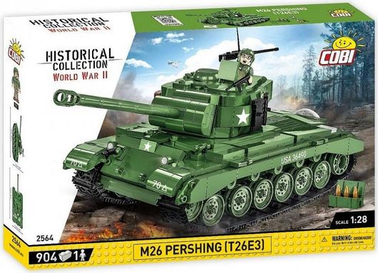 Τουβλάκια Cobi 2564 Historical Collection M26 Pershing T26E3 904τμχ για 10+ Ετών