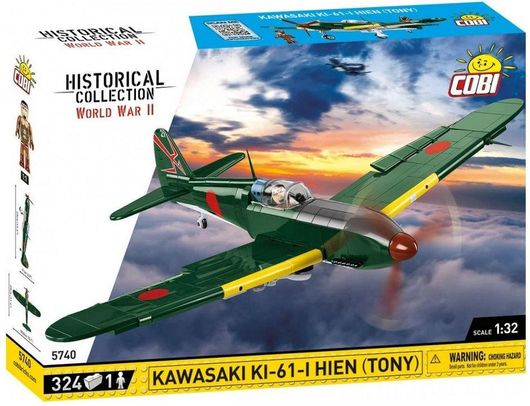 Τουβλάκια Cobi 5740 Historical Collection - Kawasaki Ki-61-Hien 324τμχ για 7+ Ετών