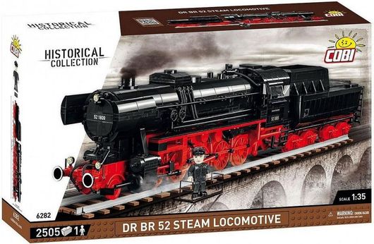 Τουβλάκια Cobi 6282 Trains - DR BR 52 Steam Locomotive 2505τμχ για 10+ Ετών